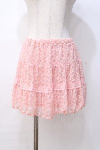 LIZ LISA / 総レーススカート 0 ピンク Y-25-08-07-039-LO-SK-SZ-ZY
