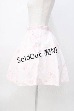 画像2: LIZ LISA / 水彩フラワープリントスカート 0 ピンク Y-25-08-07-040-LO-SK-SZ-ZY