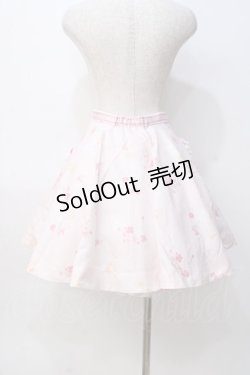 画像3: LIZ LISA / 水彩フラワープリントスカート 0 ピンク Y-25-08-07-040-LO-SK-SZ-ZY