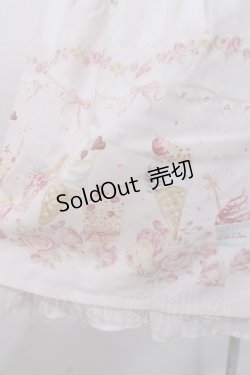 画像4: LIZ LISA / アイスクリーム柄スカート 0 ピンク Y-25-08-07-042-LO-SK-SZ-ZT063