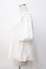 画像2: LIZ LISA / バルーン袖フレアトップス 0 白 Y-25-08-07-005-LO-BL-SZ-ZI (2)