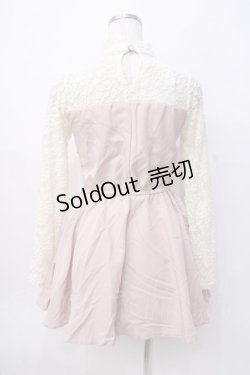 画像3: LIZ LISA / レース切替ビスチェワンピース 0 ピンク Y-25-08-07-010-LO-OP-SZ-ZH