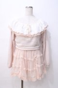 LIZ LISA / シャギー×トリコットトップス 0 ピンク Y-25-08-07-013-LO-TO-SZ-ZY