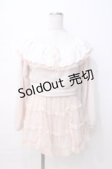 LIZ LISA / シャギー×トリコットトップス 0 ピンク Y-25-08-07-013-LO-TO-SZ-ZH