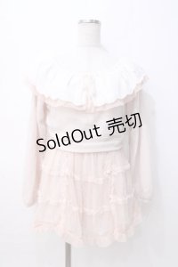 LIZ LISA / シャギー×トリコットトップス 0 ピンク Y-25-08-07-013-LO-TO-SZ-ZH