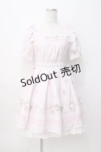 LIZ LISA / マイメロ×ピアノ柄ワンピース 0 ピンク Y-25-08-07-015-LO-OP-SZ-ZY