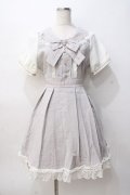 LIZ LISA / セーラー衿ワンピース 0 グレー Y-25-08-07-016-LO-OP-SZ-ZY
