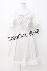 LIZ LISA / セーラー衿ワンピース 0 グレー Y-25-08-07-016-LO-OP-SZ-ZY