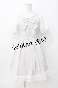 LIZ LISA / セーラー衿ワンピース 0 グレー Y-25-08-07-016-LO-OP-SZ-ZY