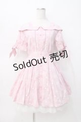 LIZ LISA / お花刺繍肩あきワンピース 0 ピンク Y-25-08-07-023-LO-OP-SZ-ZY