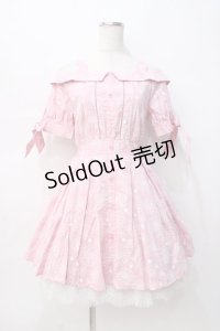 LIZ LISA / お花刺繍肩あきワンピース 0 ピンク Y-25-08-07-023-LO-OP-SZ-ZY