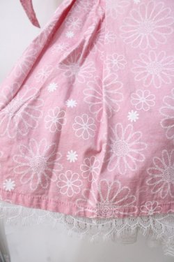 画像4: LIZ LISA / お花刺繍肩あきワンピース 0 ピンク Y-25-08-07-023-LO-OP-SZ-ZY