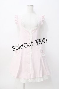 LIZ LISA / ローズポケット刺繍ジャンスカ 0 ピンク Y-25-08-07-024-LO-OP-SZ-ZY