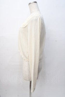 画像2: axes femme / バラ生地使いボレロ M 生成り３ Y-25-08-08-040-AX-TO-SZ-ZY