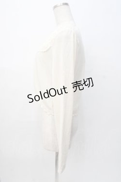 画像2: axes femme / バラ生地使いボレロ M 生成り３ Y-25-08-08-040-AX-TO-SZ-ZY