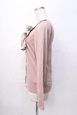 画像2: axes femme / ビックリボンカットソー M アワピンク Y-25-08-08-042-AX-TO-SZ-ZY