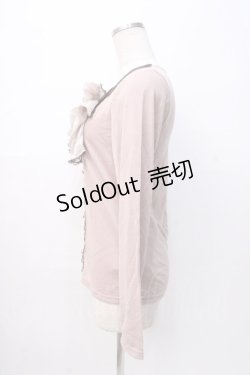 画像2: axes femme / ビックリボンカットソー M アワピンク Y-25-08-08-042-AX-TO-SZ-ZI