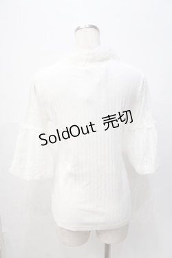 画像3: axes femme POETIQUE / レース襟カットプルオーバー M 生成り Y-25-08-08-048-AX-TO-SZ-ZY