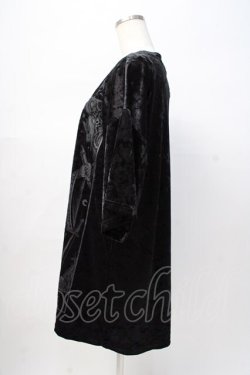 画像2: KILL STAR / ベロアプリントT  黒 Y-25-08-08-054-PU-TO-SZ-ZY