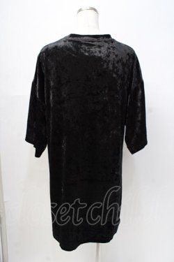 画像3: KILL STAR / ベロアプリントT  黒 Y-25-08-08-054-PU-TO-SZ-ZY