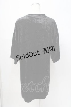 画像3: KILL STAR / ベロアプリントT  黒 Y-25-08-08-054-PU-TO-SZ-ZY