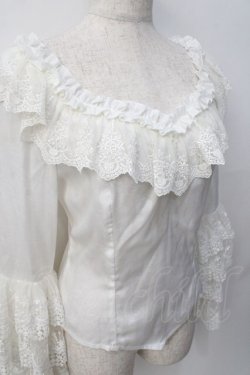 画像4: Neo Ludwig / 姫袖オフショルブラウス   Y-25-08-08-062-EL-BL-SZ-ZY
