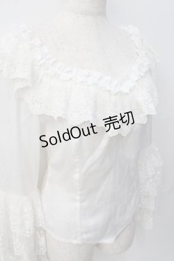 画像4: Neo Ludwig / 姫袖オフショルブラウス   Y-25-08-08-062-EL-BL-SZ-ZY