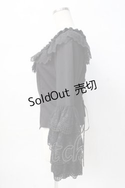 画像2: Neo Ludwig / 姫袖オフショルブラウス   Y-25-08-08-063-EL-BL-SZ-ZY