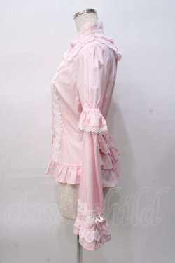 画像2: BABY,THE STARS SHINE BRIGHT / mary・marryブラウス  ピンク Y-25-08-08-064-BA-BL-SZ-ZY