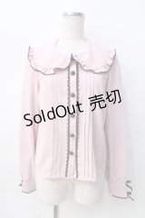 DearMyLove / フリル襟ブラウス  ピンク Y-25-08-08-068-EL-TO-SZ-ZY