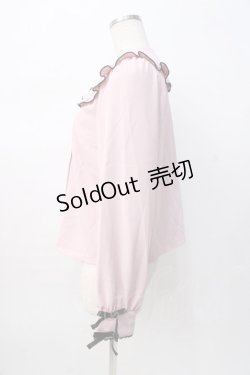 画像2: DearMyLove / フリル襟ブラウス  ピンク Y-25-08-08-068-EL-TO-SZ-ZY