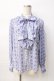 画像1: axes femme kawaii / プチローズ柄ブラウス M ラベンダー Y-25-08-08-071-AX-TO-SZ-ZY (1)
