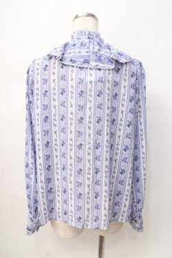 画像3: axes femme kawaii / プチローズ柄ブラウス M ラベンダー Y-25-08-08-071-AX-TO-SZ-ZY