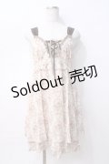 axes femme / ローズリースシフォンワンピース M 生成り Y-25-08-08-074-AX-OP-SZ-ZY