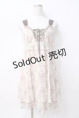 axes femme / ローズリースシフォンワンピース M 生成り Y-25-08-08-074-AX-OP-SZ-ZY