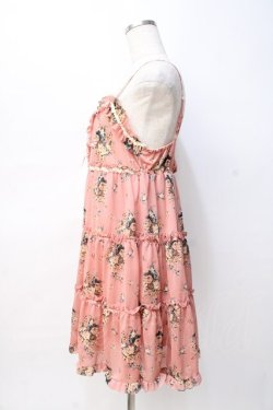 画像2: axes femme / 薔薇ブーケワンピース M ピンク Y-25-08-08-076-AX-OP-SZ-ZY
