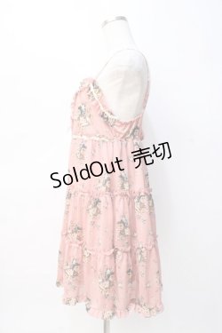 画像2: axes femme / 薔薇ブーケワンピース M ピンク Y-25-08-08-076-AX-OP-SZ-ZI