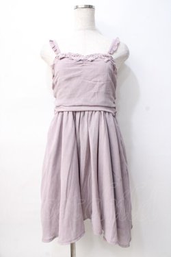 画像1: axes femme / 前結びキャミチュニック M アワピンク Y-25-08-08-077-AX-OP-SZ-ZY