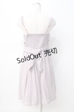 画像3: axes femme / 前結びキャミチュニック M アワピンク Y-25-08-08-077-AX-OP-SZ-ZT224