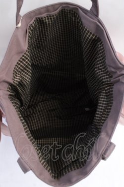 画像3: Maison de FLEUR / 受注限定Gray Beigeキャンバストートバッグ F ピンクベージュ Y-25-08-08-009-LO-BG-SZ-ZY