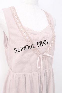 画像4: axes femme / バラ柄ふくれジャガードチュニ M ピンク Y-25-08-08-081-AX-TO-SZ-ZY