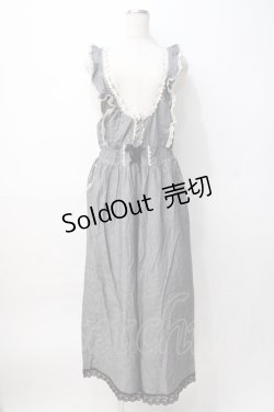 画像1: axes femme / ワイドパンツサロペット M 黒 Y-25-08-08-083-AX-OP-SZ-ZY