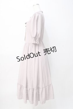 画像2: m petit by misako / AMレースアップワンピース LL 中桃 Y-25-08-08-086-LO-OP-SZ-ZY