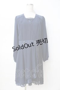 axes femme / カシュクールワンピース M 紺 Y-25-08-08-089-AX-OP-SZ-ZT477