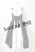 axes femme kawaii / 童話の小公女ジャンスカ M 黒 Y-25-08-08-090-AX-OP-SZ-ZY