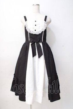 画像1: axes femme kawaii / 童話の小公女ジャンスカ M 黒 Y-25-08-08-090-AX-OP-SZ-ZY