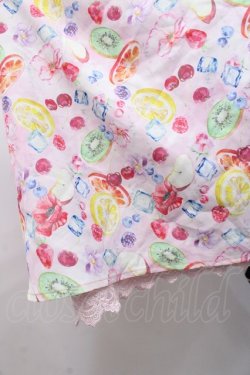 画像4: axes femme POETIQUE / フルーツパンチキャミワンピース M ピンク Y-25-08-08-092-AX-OP-SZ-ZY
