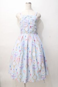 axes femme kawaii / ファンシーマリンジャンスカ M サックス Y-25-08-08-094-AX-OP-SZ-ZY