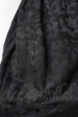 画像4: axes femme POETIQUE / フラワージャカードワンピース M 黒 Y-25-08-08-098-AX-OP-SZ-ZY