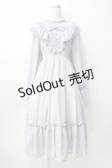 axes femme kawaii / ヴィンテージシフォンワンピース M ラベンダー Y-25-08-08-100-AX-OP-SZ-ZT477